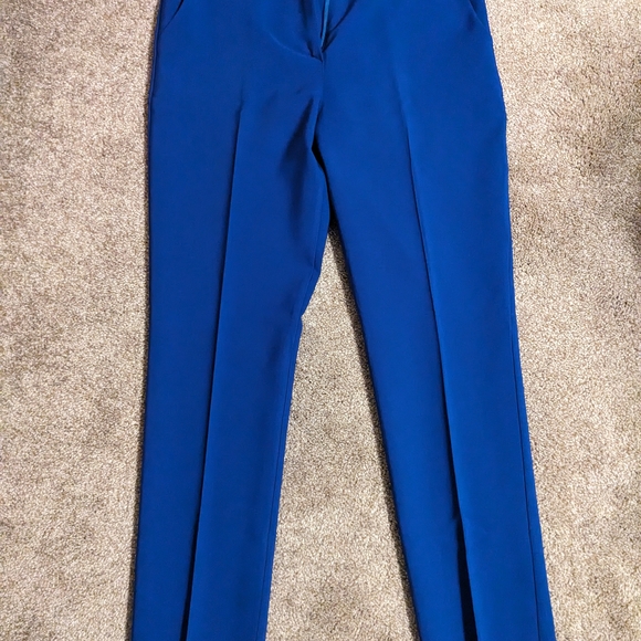 Electric Blue Petite Women's Pantsuit - Picture 4 of 7